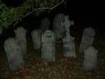 Graveyard at midnight. - Graveyard at midnight.