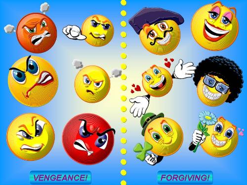 Vengeance or Forgiving? - Graphic representation for Vengeance or Forgiving?