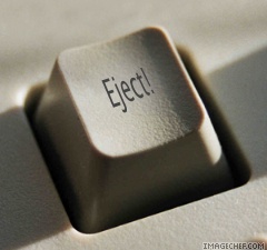I Wish My Computer Came With This Feature!!!  - Why is it that I've been hitting Escape (esc) all day, and I'm still HERE? Never mind the escape key, my computer needs an eject button!!! Does anyone know how I'd go about getting on installed on my computer? I need to get out of here!!!!
