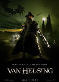 Van Helsing - Van Helsing From Wikipedia, the free encyclopedia  Van Helsing is a 2004 action / horror film directed by Stephen Sommers. The film stars Hugh Jackman and Kate Beckinsale.  The plot is loosely based on Bram Stoker's novel Dracula, Mary Shelley's novel Frankenstein, and the Wolf Man, but also incorporates characters from many other works into the narrative, particularly literary classics of the gothic horror canon.