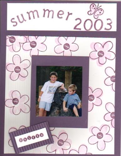 scrapnook page 8 1/2x11 - simple page