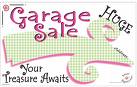 Garage Sales sign - huge garage sale sign