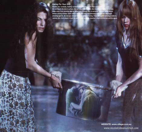 Sally and Gillian - Image of Sally and Gillian Owen played by Sandra Bullock and Nicole Kidman in the movie Practical Magic