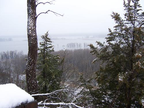 Another view from Palisades park - Mississippi River is in background.