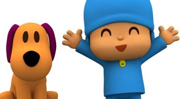pocoyo - picture of pocoyo and his friends.