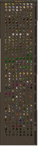 my bank - my bank. forgot to take some stuff out of my costume room though.