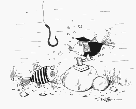 Cartoon - law is every were