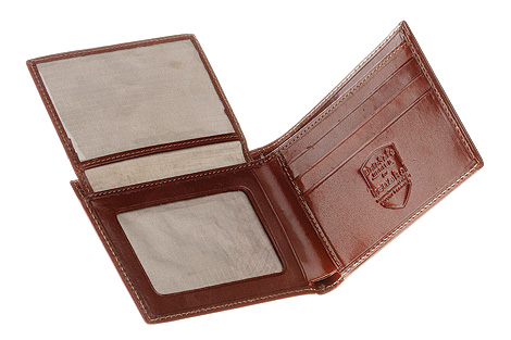 Wallet With Photo Keeping Options!! - Leather wallet
