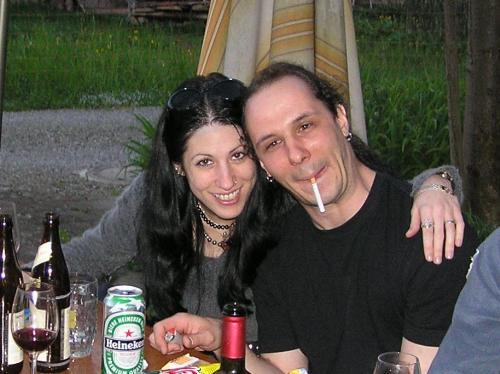 Me and Chris - BBQ at Tonys after band practice
