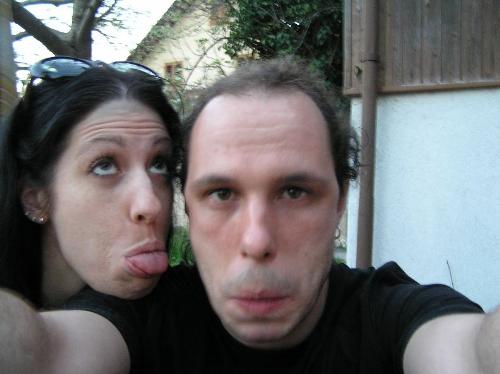 Silly Faces - Me and Chris April 15 2007