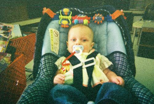 Jason - My beautiful son Jason at 6 months old. His first Easter!