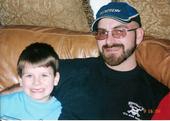 ds#1 - I decided to use a pic of my oldest son instead since this is one of him with his dad.