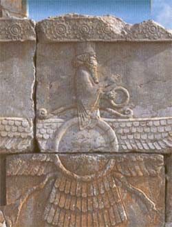 Ahura Mazda - Ahura Mazda relief