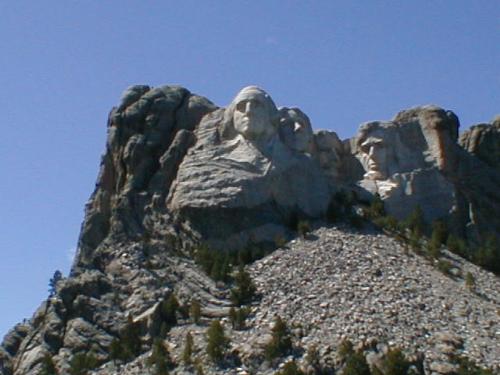 Mount Rushmore - This is a picture of Mount Rushmore taken during a 2002 vacation to the Black Hills of South Dakota. Mount Rushmore - This is a picture of Mount Rushmore taken during a 2002 vacation to the Black Hills of South Dakota.