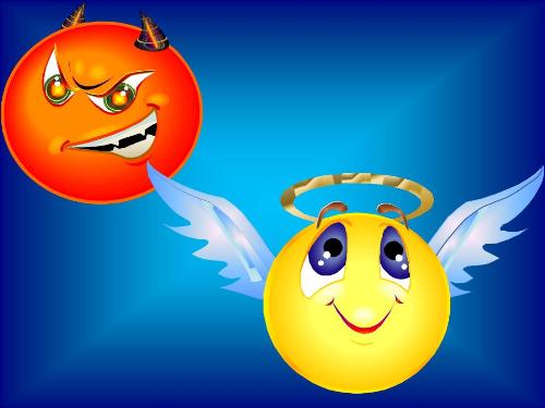 Good and Evil - Graphic representation of Good and Evil