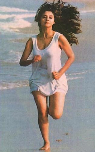 run - running. Urmila....actress of bollywood