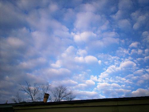 Clouds in the night sky - Savannah