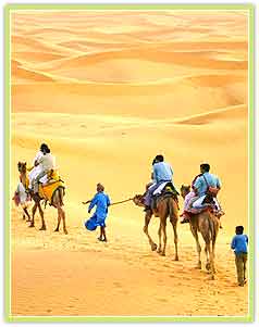 thar desert - Famous Thar desert of Rajasthan, India.