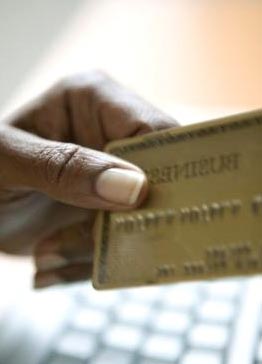 Online Shopping - Many people are scared to give their credit card info online although the merchant ensures the security.