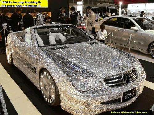 can you believe it? if you want to touch*????? - condition for only touching just pay 1000$. this meceds car costs just US$ 4.8 Million!!!!!