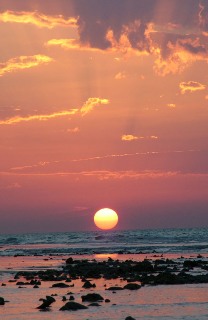 sunset - sunset on the beach
