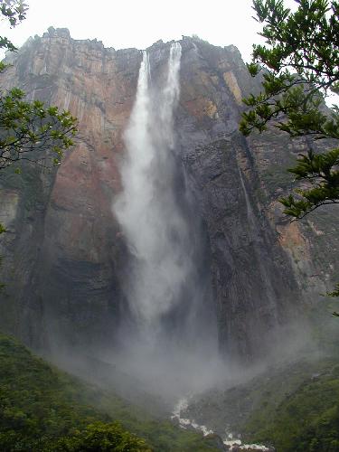 Angel Falls - Angel Falls located in South Eastern Venezuela is the highest waterfall in the World.