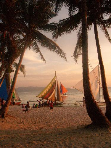 boracay  - This is in Station 1 of the White Beach in Boracay Island, Philippines.