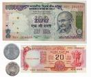 Rupee notes and coins - Money Indian