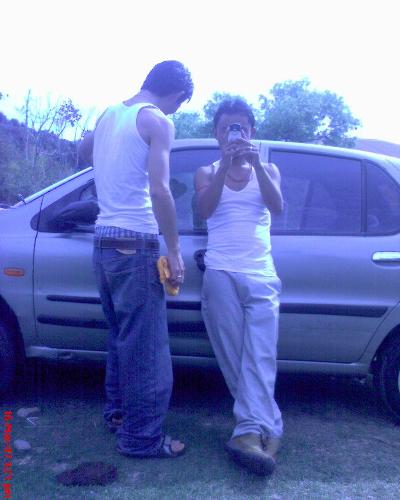 me and ma friend - dont have anything to say