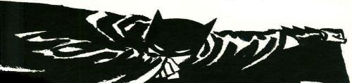 batman - I use batman as my blog&#039;s logo, because my favourite colors are black and white.