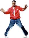 usher - usher in his red jacket
