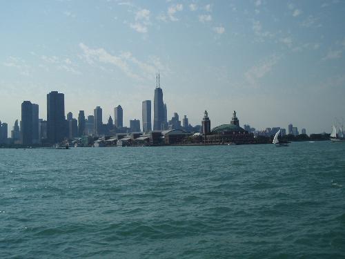 trip - a boat trip in chicago