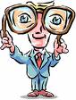 Wearing eyeglasses - Eyeglasses for reading