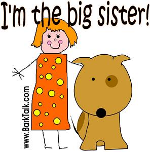 Big sister - Cute I'm a big sister sign