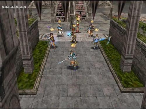 Bless Castle - This is a Battle Formation to defend the Castle we own against other Clan trying to take over the castle. This is from a game, PristonTale.