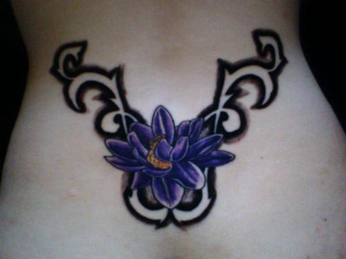 tattoo - tattoo, mine, purple