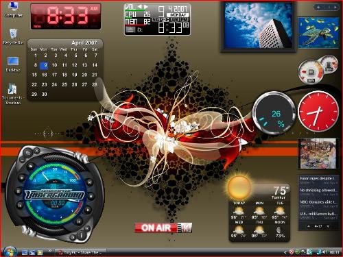 vista desktop - here is my vista desktop