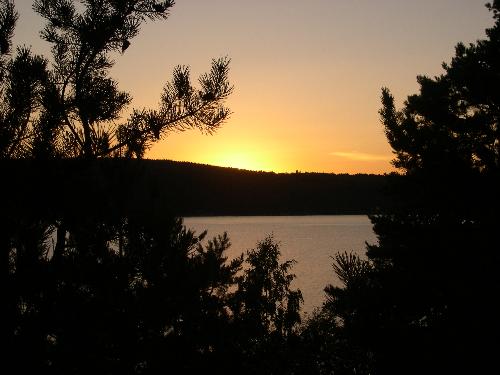 Sunset - Beautiful and calm things are so good for your health. this is a shot of the sunset when walking home from the beach last summer