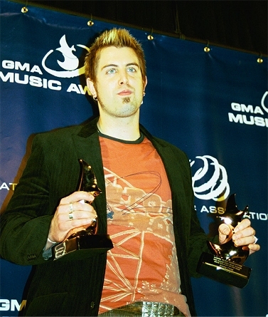 Jeremy Camp - Jeremy Camp accepting an award - I think its the GMA awards.