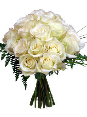 white roses bunch - the perfect pureness