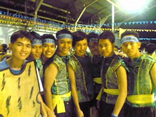 voyadores - its the voyadores festival in bicol  and we participated in the street-dancing competition  and we are the champion!  not bad...