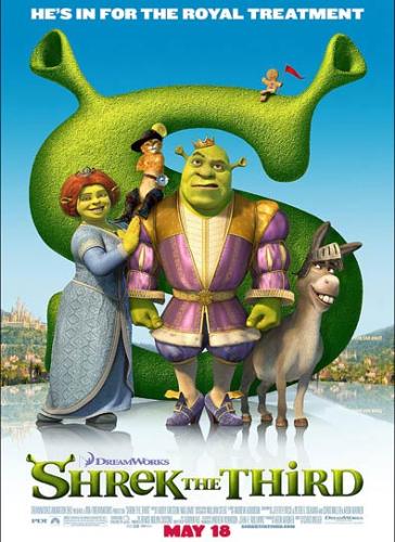 Shrek Poster - Shrek the Third, upcoming sequel of the movie Shrek...