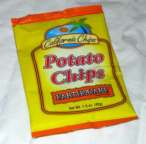 Earthquake flavor??????? - Chips with Earthquake flavor.....is anyone taste them?