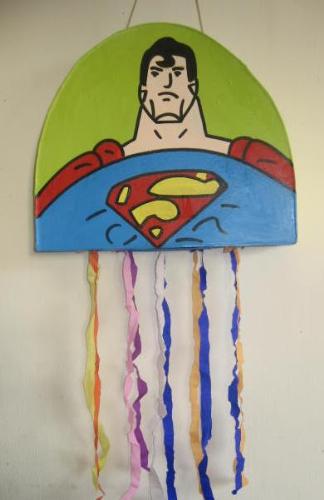 Superman Piñata - Superman Piñata for my son&#039;s birthday party
