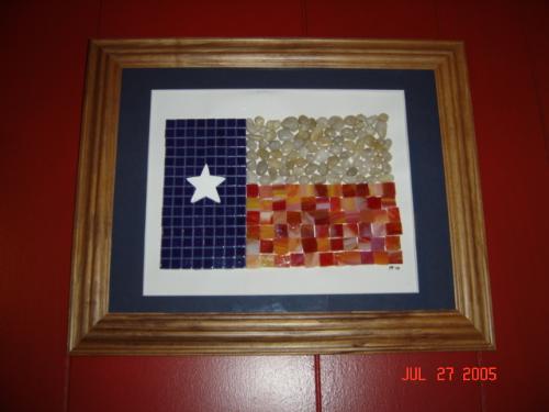 Texas Mosaic - These are some crafts I've made. I like to try different things!