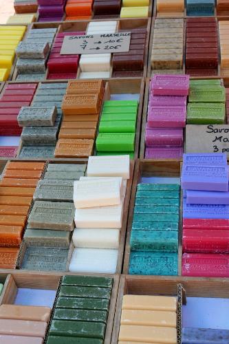 Choose and take - So many soaps with so many smells and colors