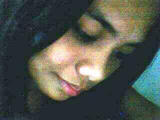 me with a white nose - Me again.