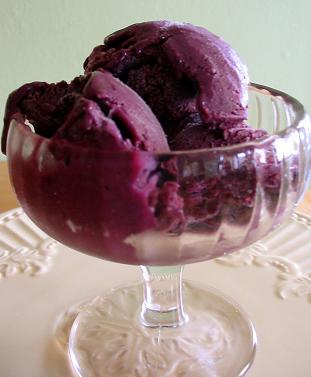 Ice Cream - Blueberry Hard Ice Cream