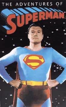 superman - Comic book cover of George Reeves as Superman