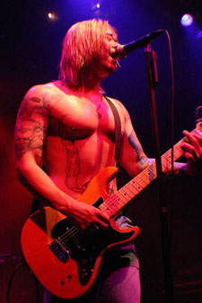 Fozzy - Rich Ward of Fozzy.he does the backing vocals too.